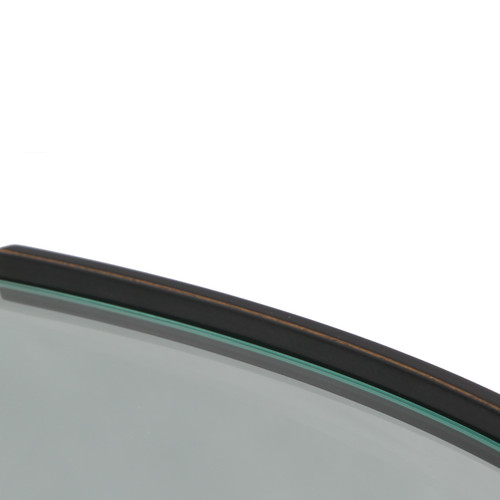 Singapore Rubbed Black - Cross Section with Mirror Singapore Rubbed Black - Cross Section with Mirror