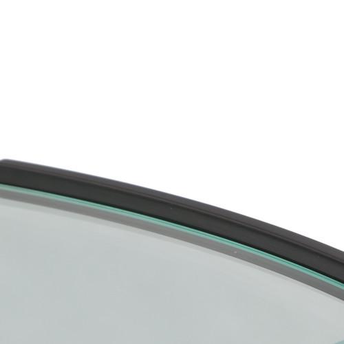 Singapore Matte Black - Cross Section with Mirror