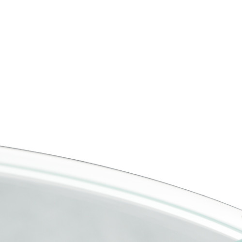 Singapore Linen White - Cross Section with Mirror Singapore Linen White - Cross Section with Mirror