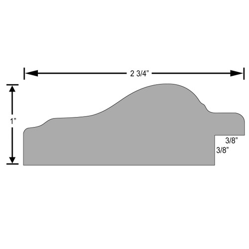 Lancaster Oval - Profile Drawing