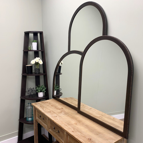 Tokyo Framed Mirror - Crescent Cathedral - Rubbed Bronze - Lifestyle Group Tokyo Framed Mirror - Crescent Cathedral - Rubbed Bronze - Lifestyle Group