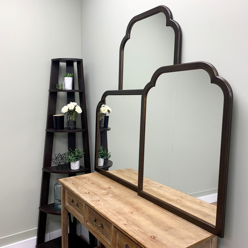 Milano Framed Mirror - Clover Cathedral - Rubbed Bronze - Lifestyle Group Milano Framed Mirror - Clover Cathedral - Rubbed Bronze - Lifestyle Group