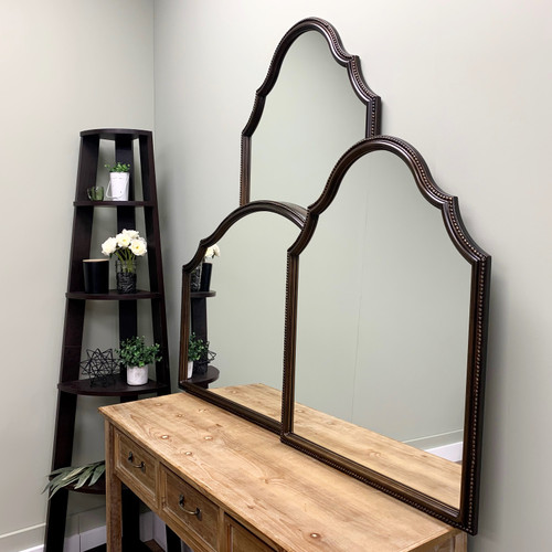 Siena Framed Mirror - Peaks Cathedral - Rubbed Bronze - Lifestyle Group Siena Framed Mirror - Peaks Cathedral - Rubbed Bronze - Lifestyle Group