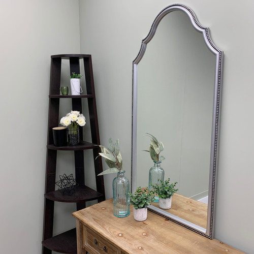 Siena Full Length Framed Mirror - Peaks Cathedral - Silver Spray - Lifestyle