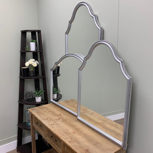 Siena Framed Mirror - Peaks Cathedral - Silver Spray - Lifestyle Group Siena Framed Mirror - Peaks Cathedral - Silver Spray - Lifestyle Group