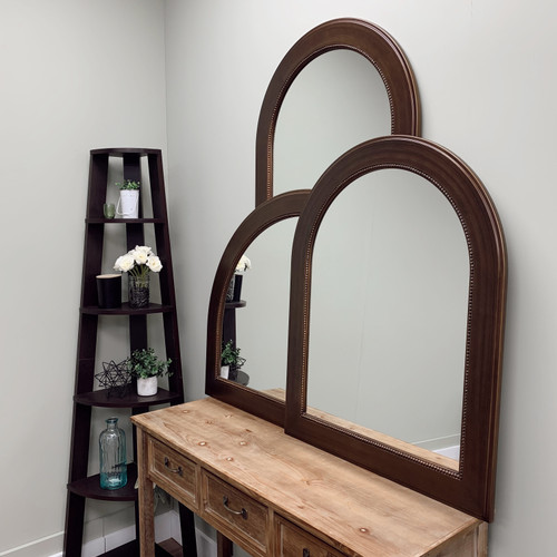 Genova Framed Mirror - Crescent Cathedral - Sunset Gold - Lifestyle Group Genova Framed Mirror - Crescent Cathedral - Sunset Gold - Lifestyle Group