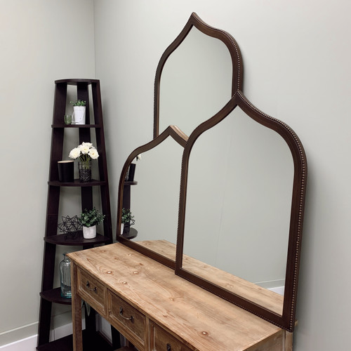 Tokyo Framed Mirror - Teardrop Cathedral - Sunset Gold - Lifestyle Group