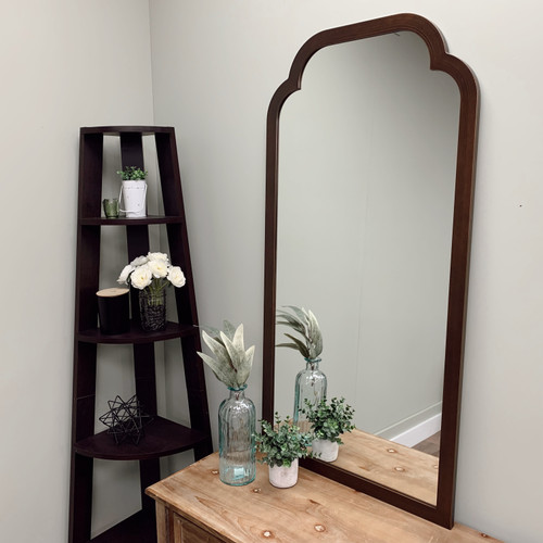 Oslo Full Length Framed Mirror - Clover Cathedral - Sunset Gold - Lifestyle