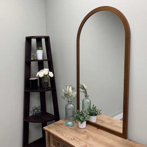 Tokyo Full Length Framed Mirror - Crescent Cathedral - Autumn Bronze - Lifestyle