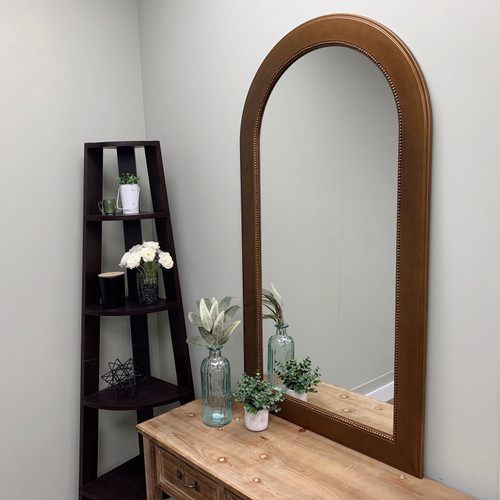 Genova Full Length Framed Mirror - Crescent Cathedral - Autumn Bronze - Lifestyle