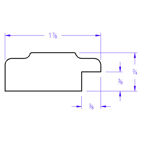Wright Oval - Profile Drawing Wright Oval - Profile Drawing