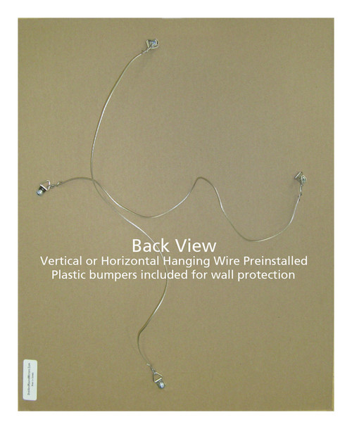 Rectangle Mirror - Back View Rectangle Mirror - Back View