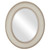 Beveled Mirror - Montreal Oval Frame - Taupe