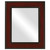 Flat Mirror - Montreal Rectangle Frame - Vintage Cherry