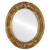 Beveled Mirror - Ramino Oval Frame - Champagne Gold