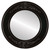 Flat Mirror - Ramino Circle Frame - Hunter Green
