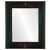 Beveled Mirror - Ramino Rectangle Frame - Hunter Green