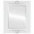 Beveled Mirror - Ramino Framed Rectangle Mirror - Linen White