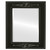 Beveled Mirror - Ramino Rectangle Frame - Matte Black