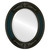 Beveled Mirror - Ramino Oval Frame - Royal Blue