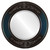 Beveled Mirror - Ramino Round Frame - Royal Blue