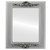 Flat Mirror - Ramino Rectangle Frame - Silver Spray