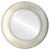 Beveled Mirror - Ramino Round Frame - Taupe