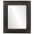 Beveled Mirror - Paris Rectangle Frame - Black Silver