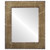 Flat Mirror - Paris Rectangle Frame - Champagne Gold