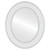 Flat Mirror - Paris Oval Mirror - Linen White