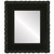 Flat Mirror - Williamsburg Rectangle Frame - Matte Black