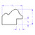 Jefferson Oval - Profile Drawing