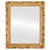 Flat Mirror - Rome Rectangle Frame - Antique Gold Leaf