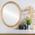 Lifestyle - Saratoga Oval Frame - Champagne Gold