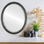 Lifestyle - Virginia Oval Frame - Black Silver