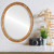 Lifestyle - Virginia Oval Frame - Champagne Gold