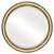 Beveled Mirror - Virginia Round Frame - Gold Spray
