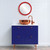 Lifestyle - Virginia Round Frame - Holiday Red