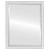 Beveled Mirror - Virginia Framed Rectangle Mirror - Linen White