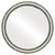 Flat Mirror - Virginia Circle Frame - Silver Shade