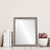 Lifestyle - Virginia Rectangle Frame - Silver Leaf with Brown Antique