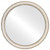 Flat Mirror - Virginia Circle Frame - Taupe