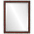 Beveled Mirror - Virginia Rectangle Frame - Vintage Cherry