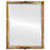 Beveled Mirror - Contessa Rectangle Frame - Champagne Gold