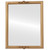 Flat Mirror - Contessa Rectangle Frame - Desert Gold