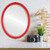 Lifestyle - Contessa Oval Frame - Holiday Red