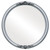 Flat Mirror - Contessa Circle Frame - Silver Spray