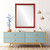 Lifestyle 2 - Hamilton Rectangle Frame - Holiday Red with Gold Lip