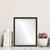 Lifestyle - Hamilton Rectangle Frame - Matte Black with Gold Lip