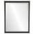 Beveled Mirror - Hamilton Rectangle Frame - Royal Blue with Gold Lip